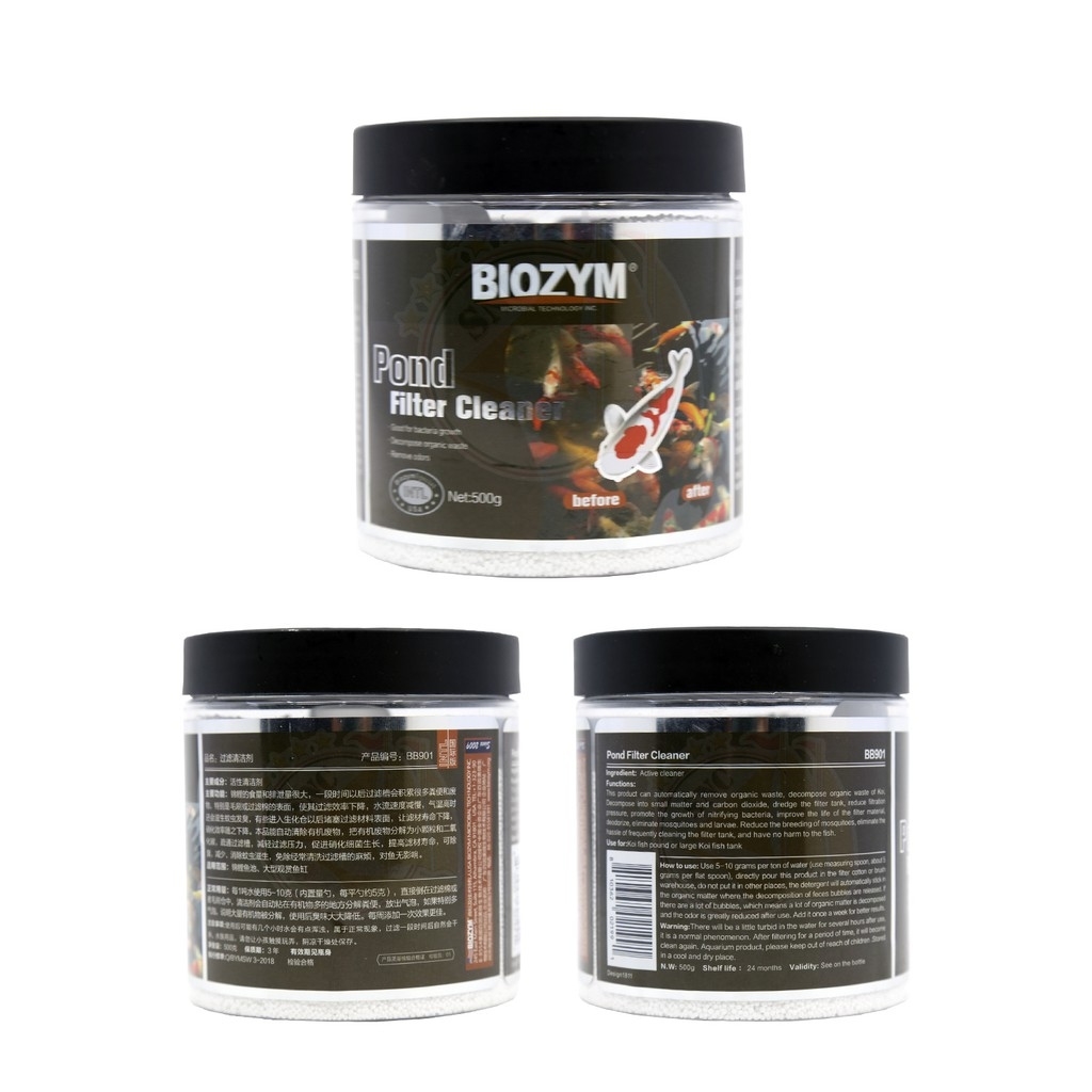 Biozym Pond Filter Cleaner - Vệ sinh hệ thống lọc siêu tốc