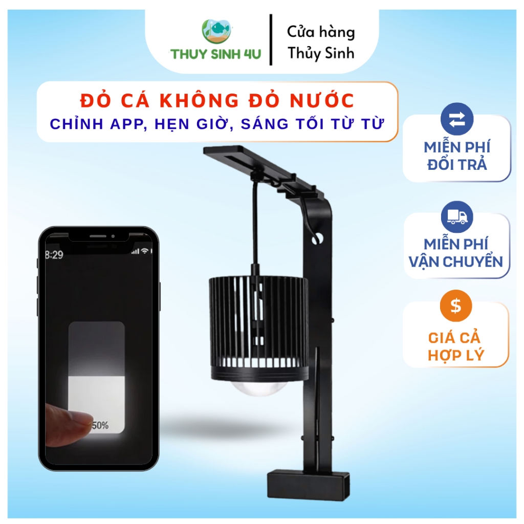 Đèn Rọi Super Color Pro Linlight (100W) - Giải Pháp Tối Ưu Cho Màu Sắc Cá Cảnh