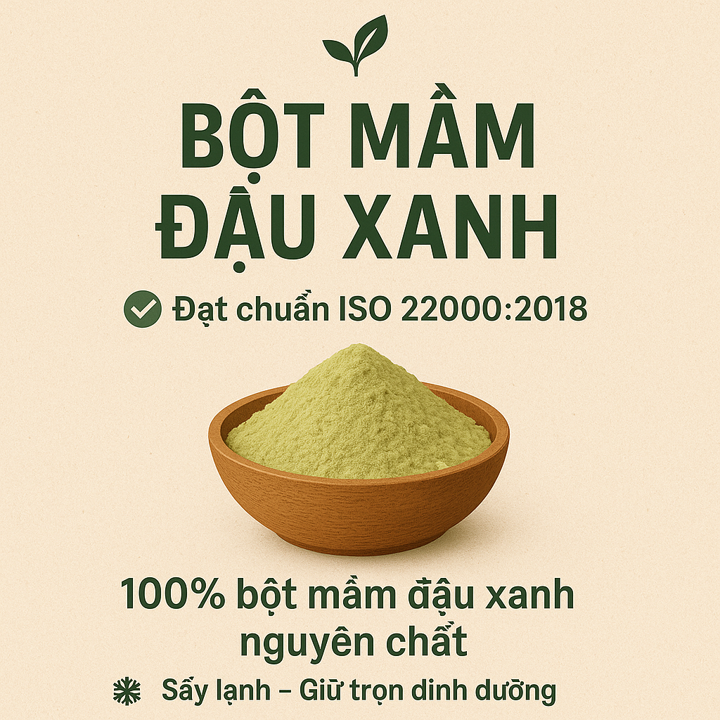 Bột mầm đậu xanh