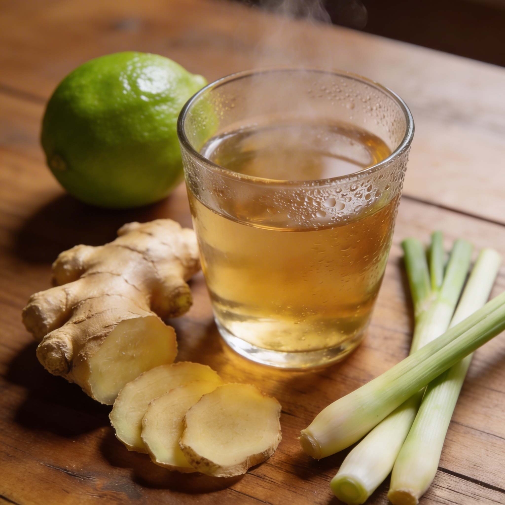 Bột Sả Chanh Gừng - Lemongrass Ginger Instant Powder