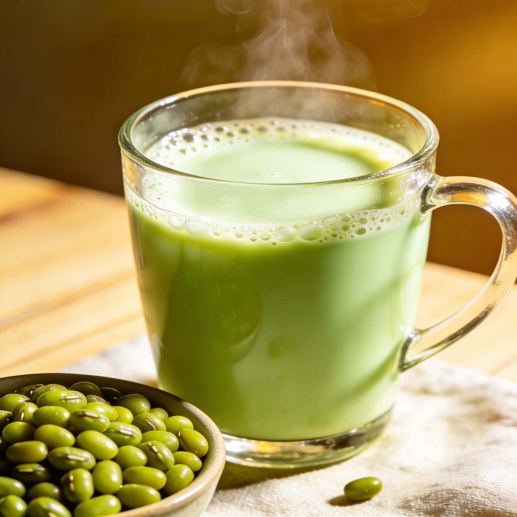 Bột Đậu Xanh Hạnh Nhân Hiệu Macha - Almonds Green Bean Powder