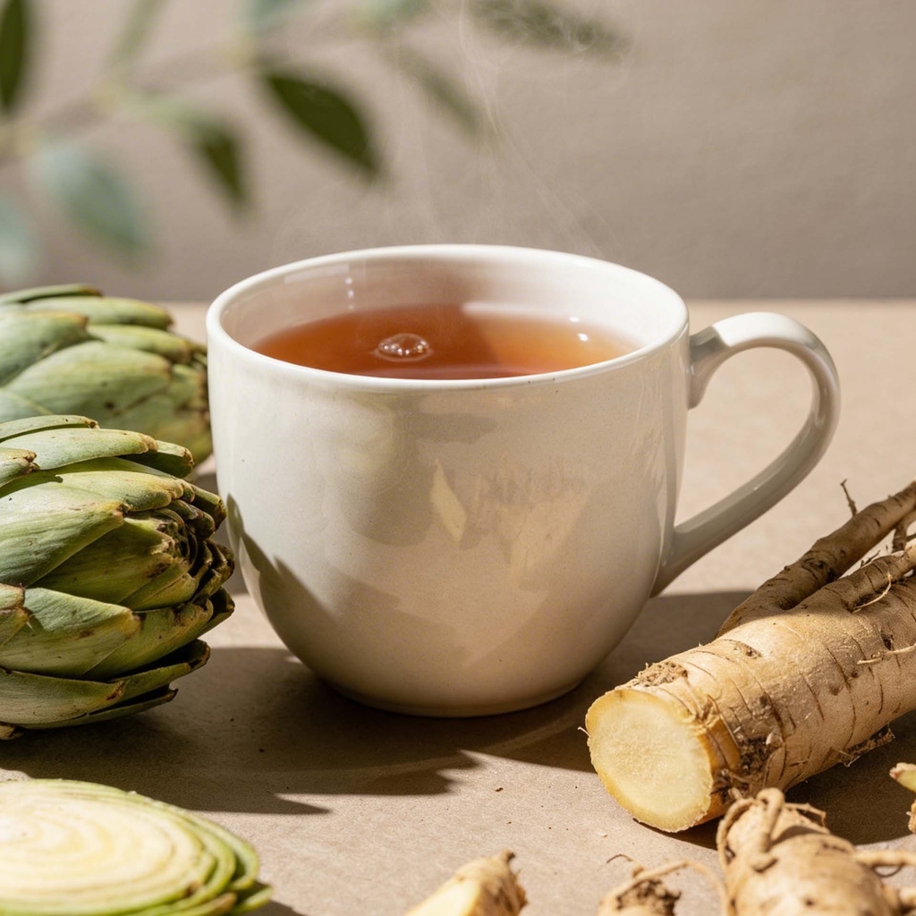 Trà Atiso Nhân Sâm - Artichoke Ginseng Tea