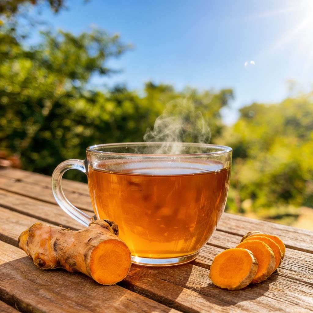 Trà Nghệ Nguyên Chất (túi lọc) - Pure Turmeric Tea