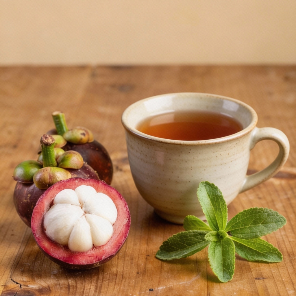 Trà Măng Cụt - Mangosteen Tea
