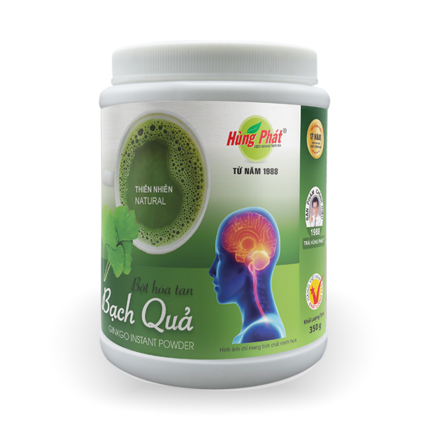 Bột Hòa Tan Bạch Quả 350g - Ginkgo Instant Powder