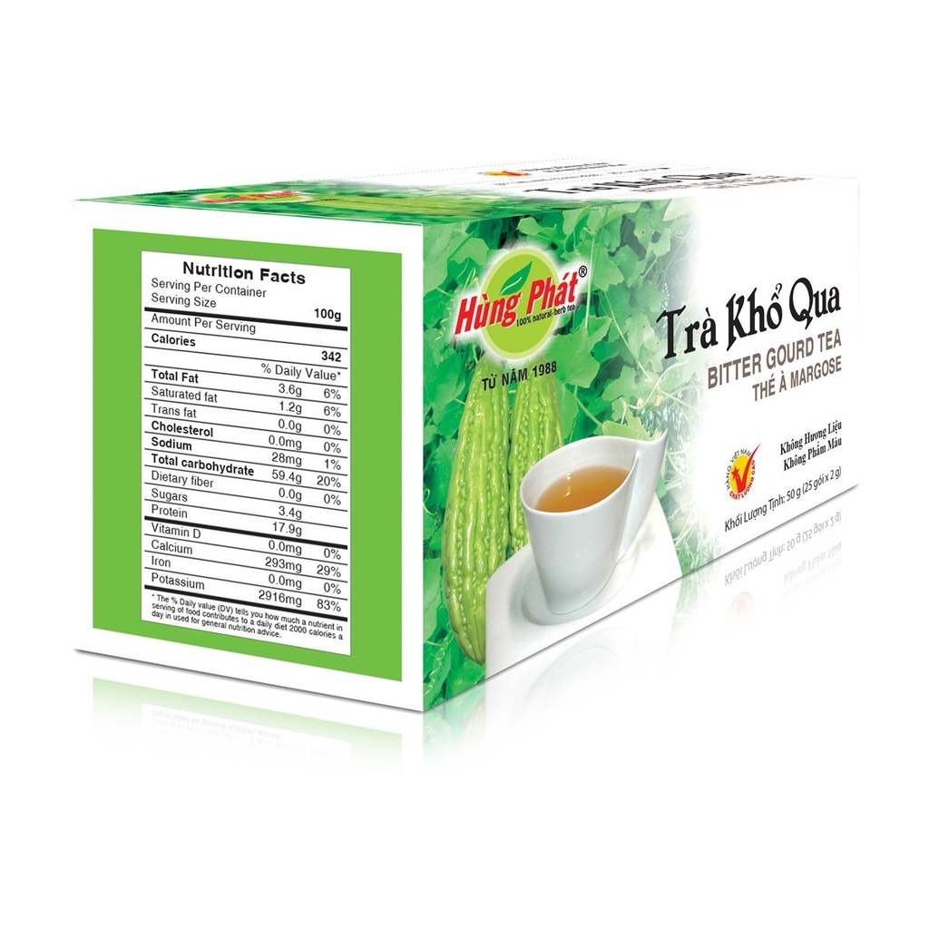 Trà Khổ Qua - Bitter Gourd Tea