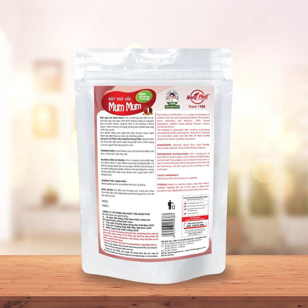 Bột Ngũ Cốc Mum Mum 1 - Mum Mum Cereal Powder 1