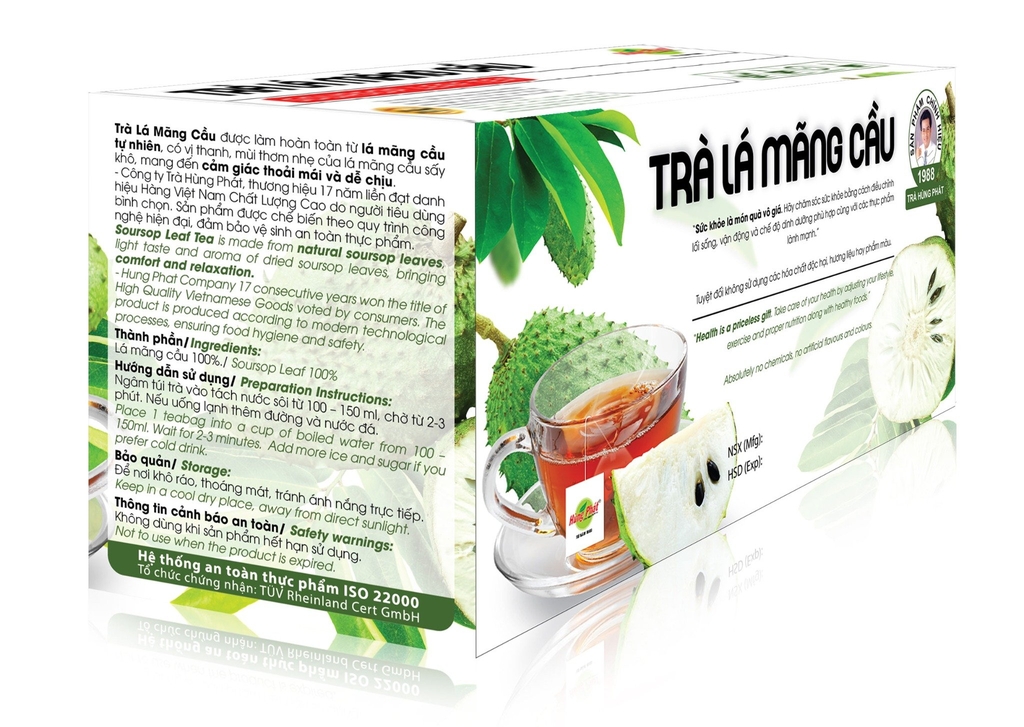 Trà Lá Mãng Cầu - Soursop Leaf Tea