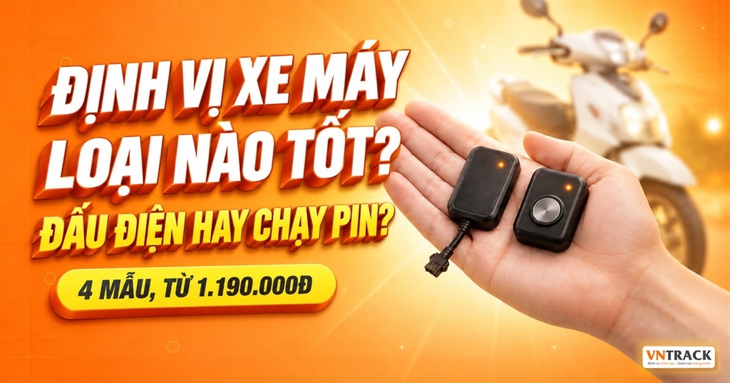 Định vị xe máy loại nào tốt? Chọn theo cách bạn dùng xe