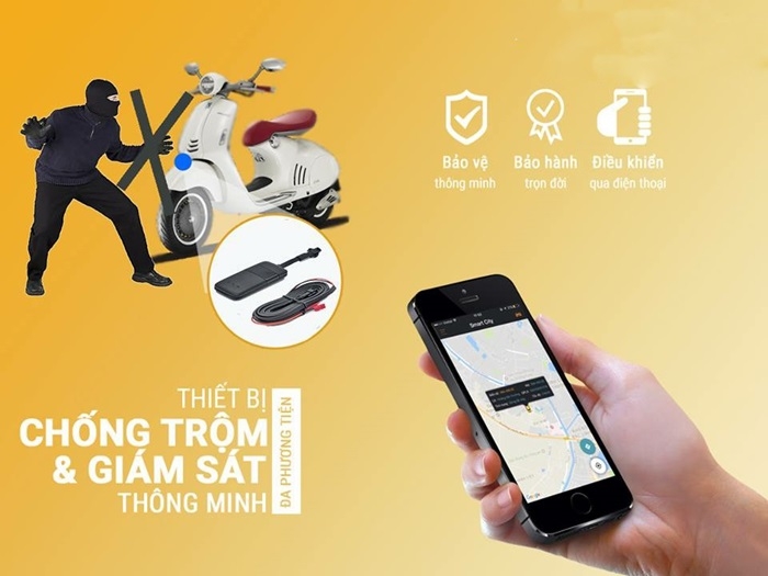 Gắn định vị xe máy ở đâu kín đáo, hiệu suất hoạt động tốt nhất?
