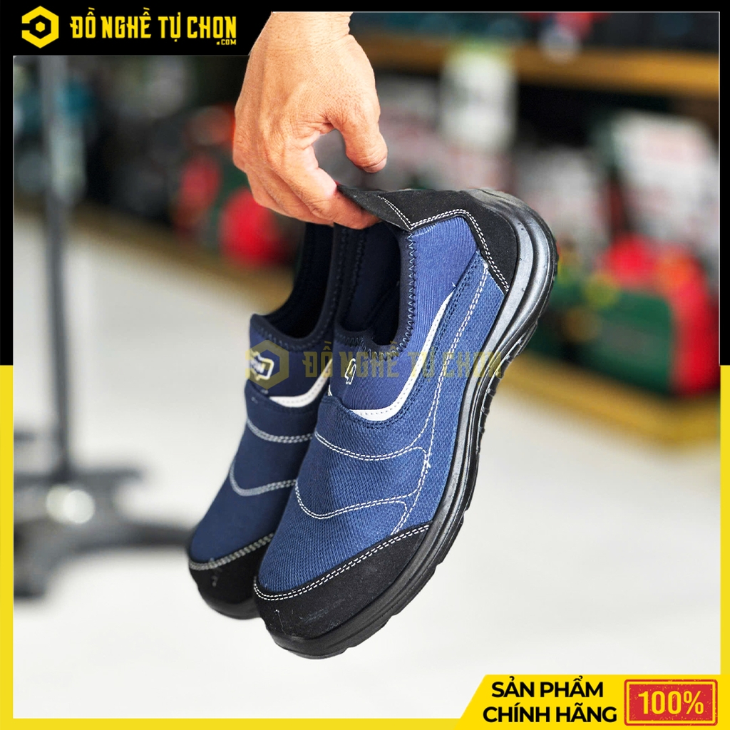 Giày bảo hộ vải mũi đế thép size 40 - Hiệu Wadfow - Model: WSB4540