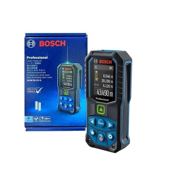 Máy đo khoảng cách Bosch GLM 50-23 G (tia xanh) 0601072VK0