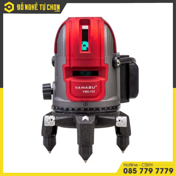 Máy Laser Cân Bằng 5 Tia Xanh Yamasu YMS-155 – Tự Động Cân Bằng, Cảm Ứng Hiện Đại – Khoảng Cách 25m – Hàng Chính Hãng Có VAT