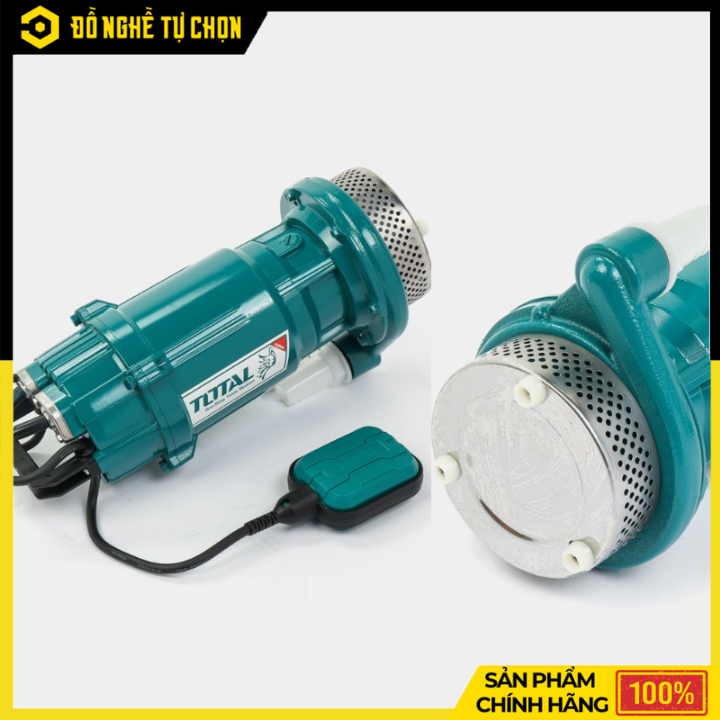 Máy Bơm Chìm Nước Sạch 750W Total TWP67506 – Bơm Đẩy Cao 32m, Vận Hành Ổn Định, Độ Bền Vượt Trội – Hàng Chính Hãng, Có VAT