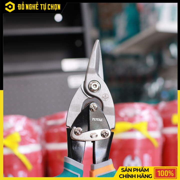 Kéo Cắt Tôn Mũi Thẳng Total THT522106 10