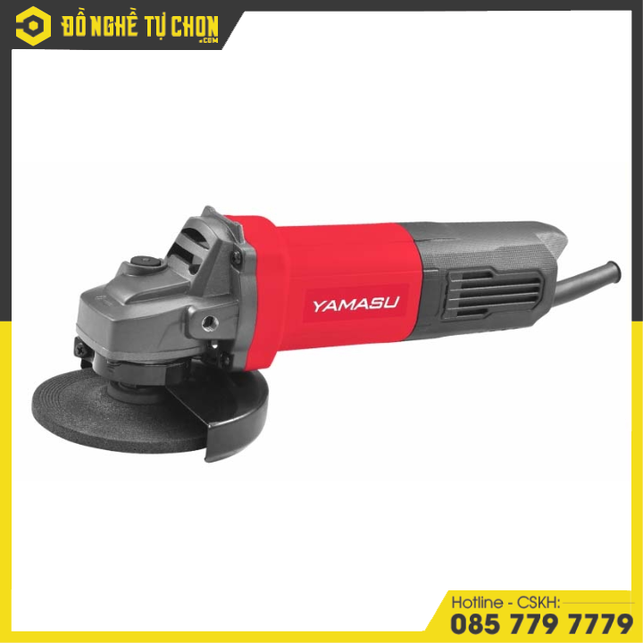 Máy Mài Góc Tay Ngắn Yamasu YMS-100-02 – Công Suất 750W – Tốc Độ 11.000 Vòng/Phút – Công Tắc Đuôi An Toàn – Hàng Chính Hãng Có VAT