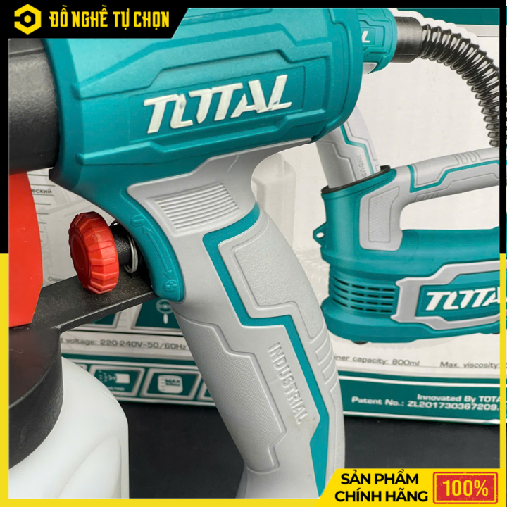 Máy Phun Sơn Total TT5006 500W – Phun Sơn Đều, Dễ Sử Dụng, Hàng Chính Hãng, Có VAT