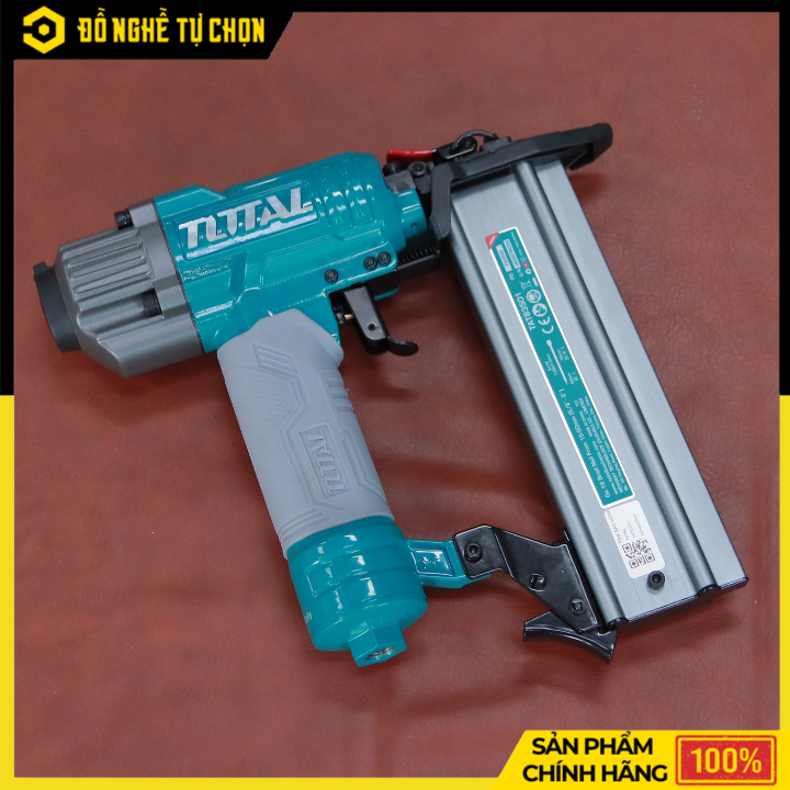 Súng Bắn Đinh Hơi Total TAT83501 – Đinh Thẳng Ga18, Bắn Đinh 15–50mm, Áp Suất 4–7 Bar – Hàng Chính Hãng Có VAT
