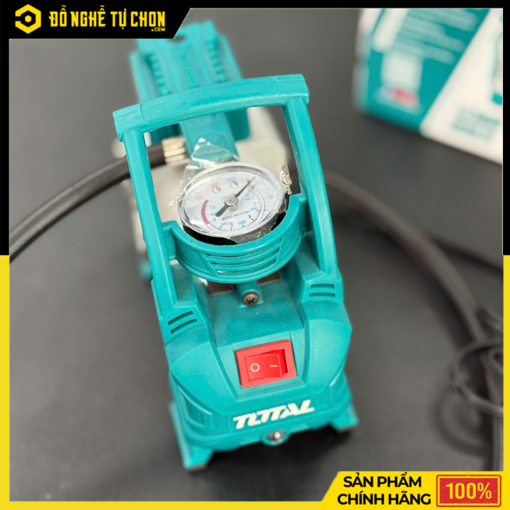 Dụng cụ kiểm tra hơi lốp xe ô tô DC12V hiệu Total TTAC1406