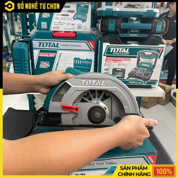 Máy cưa đĩa tròn Total hiệu Total TS11418526 công suất 1400W