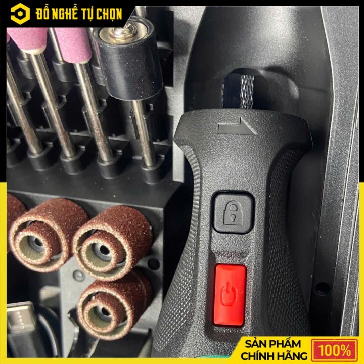 Máy Mài Khuôn Pin 8V DCA ADSJ0801E – 5 Tốc Độ, Sạc Type-C | Hàng Chính Hãng, Có VAT