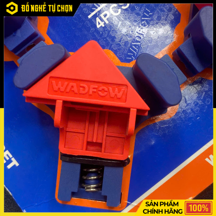 Bộ Kẹp Góc Vuông 90° Wadfow WCZ6E01 – 4 Chiếc – Chống Trượt – Nhựa Nylon Cứng Cáp – Chính Hãng Có VAT
