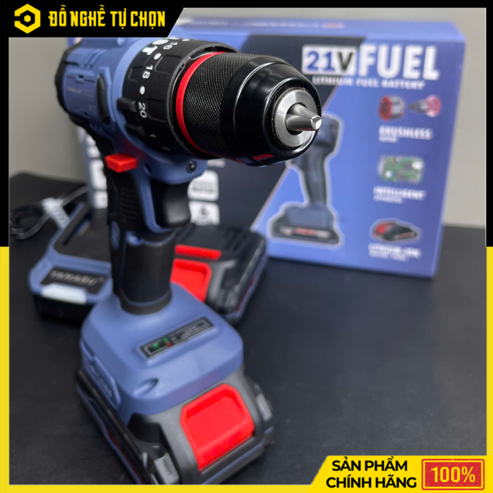 Máy Khoan Pin 21V Yamasu YMS-M10 (2 Pin) – Khoan Vặn Mạnh Mẽ, Đa Năng | Hàng Chính Hãng, Có VAT