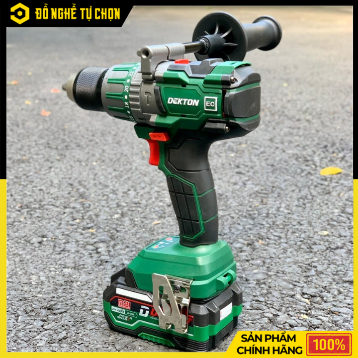 [THÂN] Máy Khoan Động Lực Dùng Pin Dekton M21-ID13120PLUS – Phiên Bản Gen 2 Mạnh Mẽ, 3 Chức Năng, Lực Siết 120N.m – Hàng Chính Hãng, Có VAT