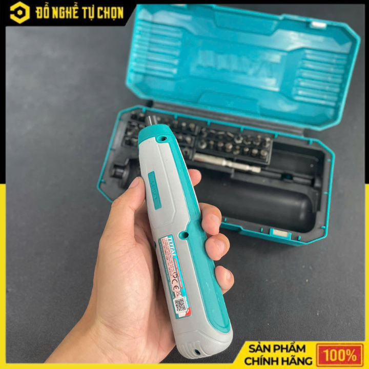 Máy siết vít dùng pin Lithium-ion 4V hiệu Total TSDLI0403
