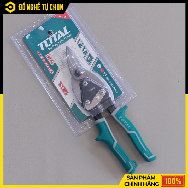 Kéo Cắt Tôn Mũi Cong Trái Total THT521106 10