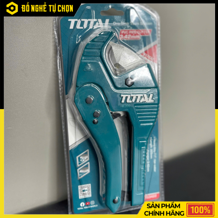 Dao Cắt Ống Nhựa 42mm Total THT53422 Cắt Nhanh, Chính Xác | Hàng Chính Hãng, Có VAT
