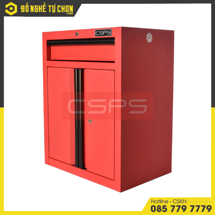 Tủ dụng cụ CSPS 61cm - 01 hộc kéo màu đỏ
