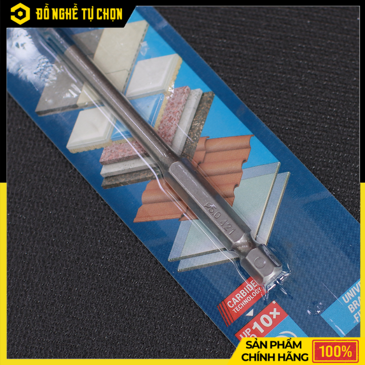 Mũi Khoan Gạch Cứng Bosch Hex-9 – Size 5/6/8mm – Chuyên Dụng Cho Gạch Men, Gạch Granite – Hàng Chính Hãng Có VAT