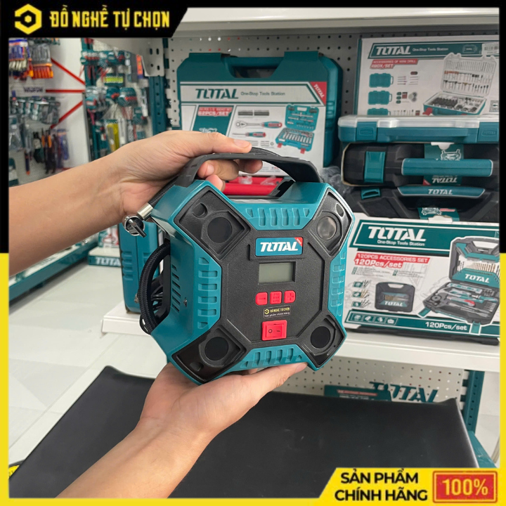 Dụng cụ kiểm tra hơi lốp xe ô tô hiệu Total TTAC1601