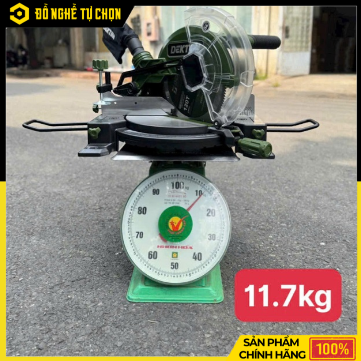 Máy cắt kim loại đặt cố định (loại cắt đứt), hiệu DEKTON, model DK-CN255XPLUS, màu olive