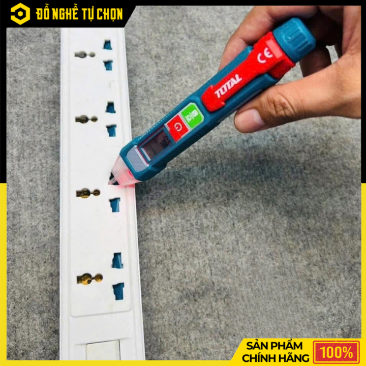 Đầu Dò Điện Áp AC TOTAL THT210003 – Phát Hiện Điện Áp Nhanh, An Toàn, Chính Xác - Hàng Chính Hãng, Có VAT