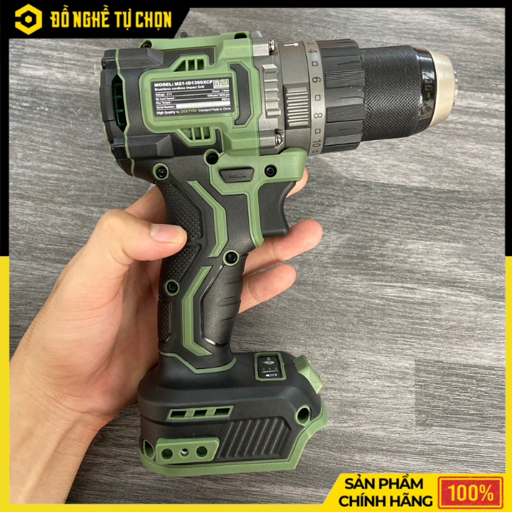 [THÂN] M21-ID1390XCP – Máy Khoan 13mm | Lực Siết 90N.m – 3 Chức Năng – Tạo Xung Mạnh Mẽ - Hàng Chính Hãng Có VAT