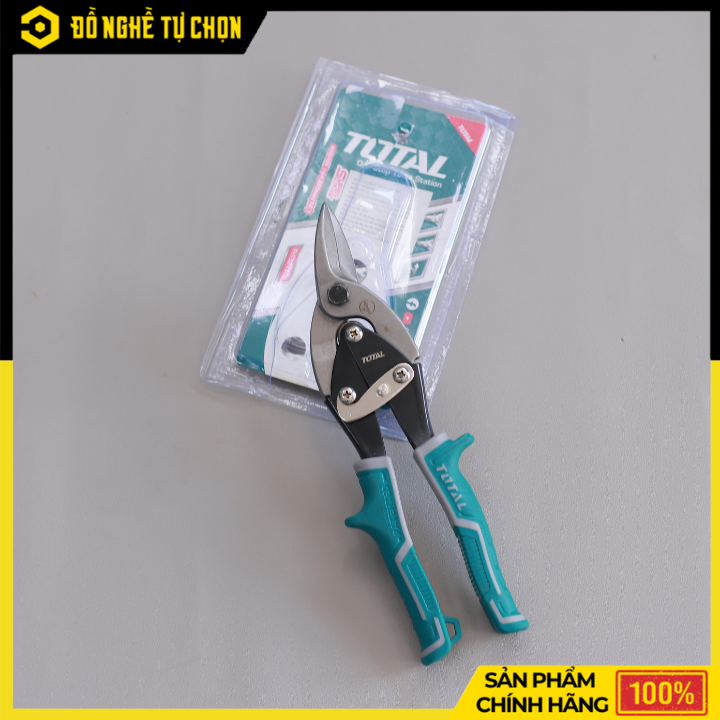 Kéo Cắt Tôn Mũi Cong Trái Total THT521106 10