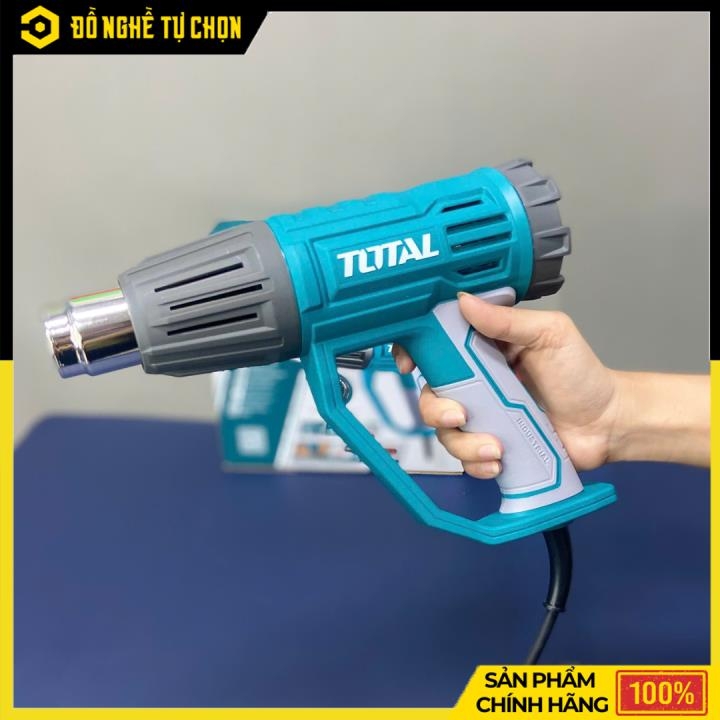 Máy Thổi Hơi Nóng 2000W Total TB20045 – Gia Nhiệt Mạnh, Điều Chỉnh Linh Hoạt  | Hàng Chính Hãng, Có VAT