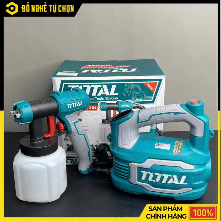 Máy Phun Sơn Total TT5006 500W – Phun Sơn Đều, Dễ Sử Dụng, Hàng Chính Hãng, Có VAT