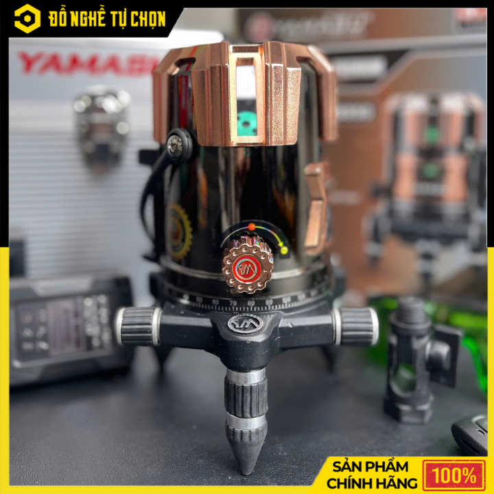 Máy Cân Mực Laser 5 Tia Xanh Yamasu YMS-S850 Serie 2025 Có Remote | Hàng Chính Hãng, Có VAT