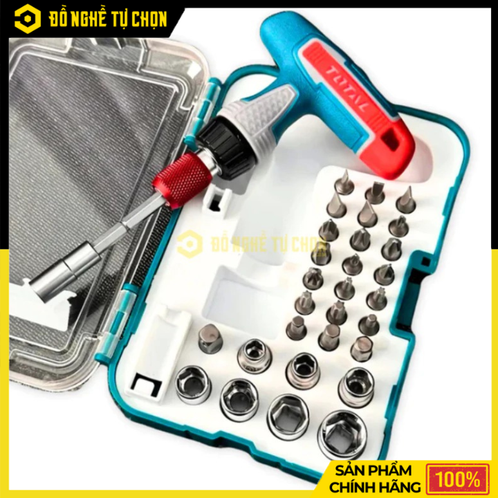 Bộ 31 tua vít - Hiệu Total - Model: TACSD30316