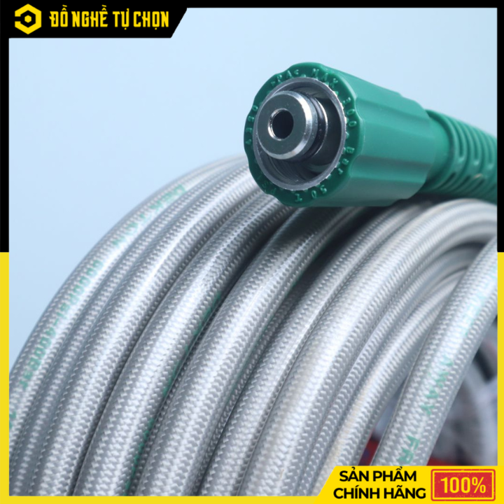 Dây rửa xe DEKTON 20 mét DK-D20PLUS – Dây dài hơn, chịu áp mạnh hơn, làm sạch hiệu quả hơn - Hàng Chính Hãng Có VAT