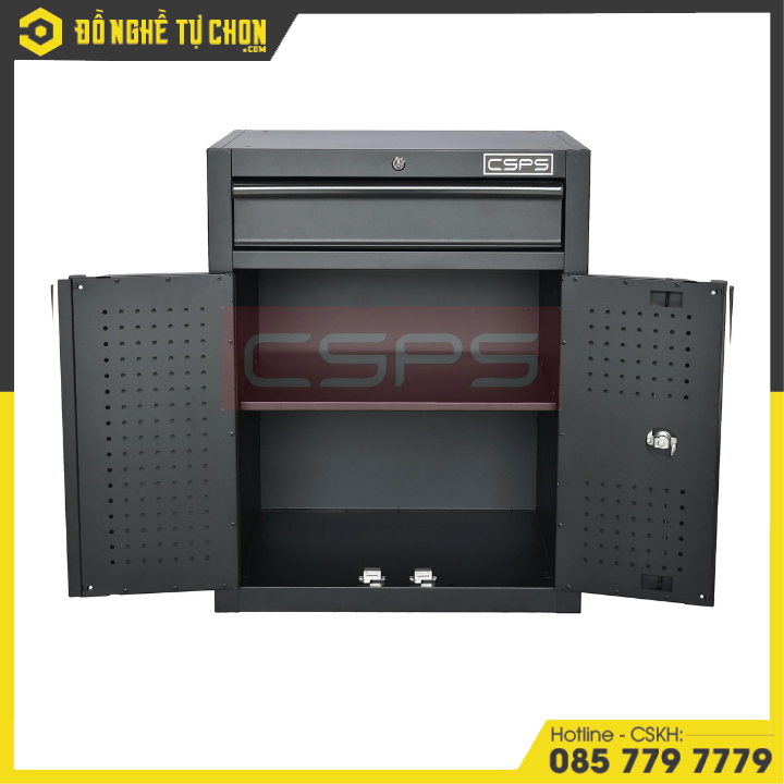 Tủ dụng cụ CSPS 61cm - 01 hộc kéo màu đỏ