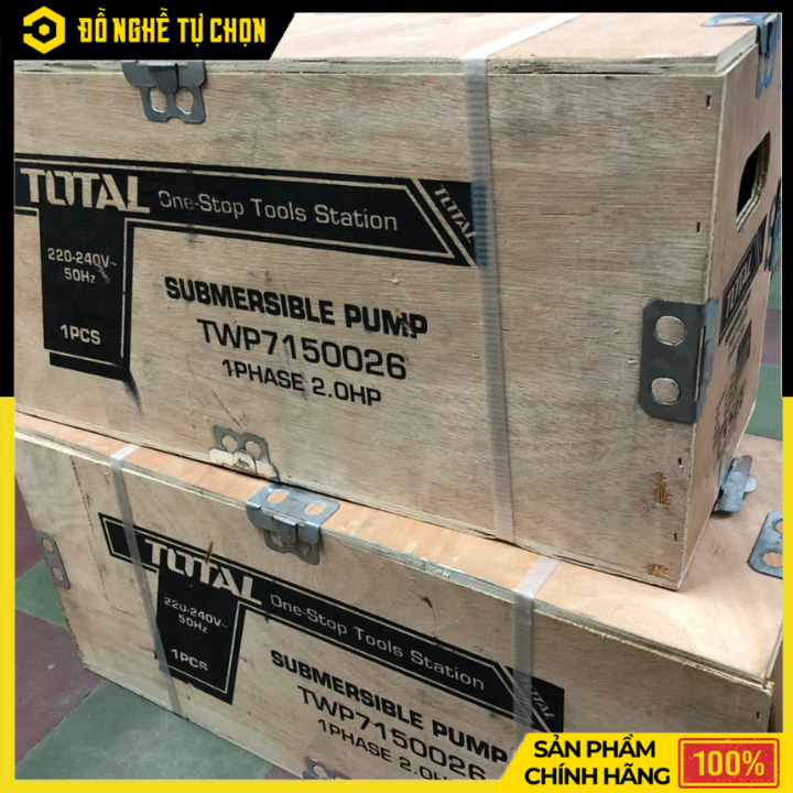 Máy bơm chìm nước thải 1500W TWP7150026 – Bền bỉ, mạnh mẽ, xử lý nước thải hiệu quả - Hàng Chính Hãng Có VAT