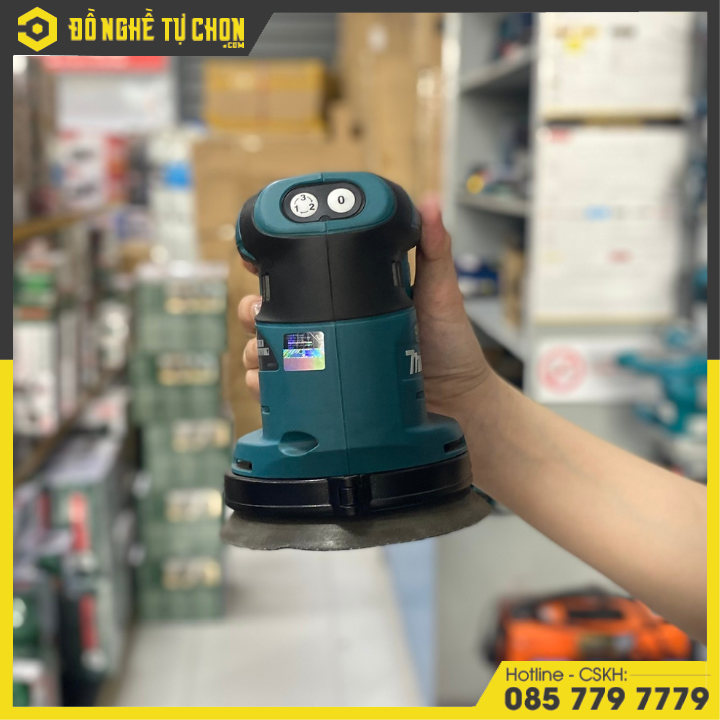 Máy Chà Nhám Quỹ Đạo Tròn Dùng Pin (18V) MAKITA DBO180Z