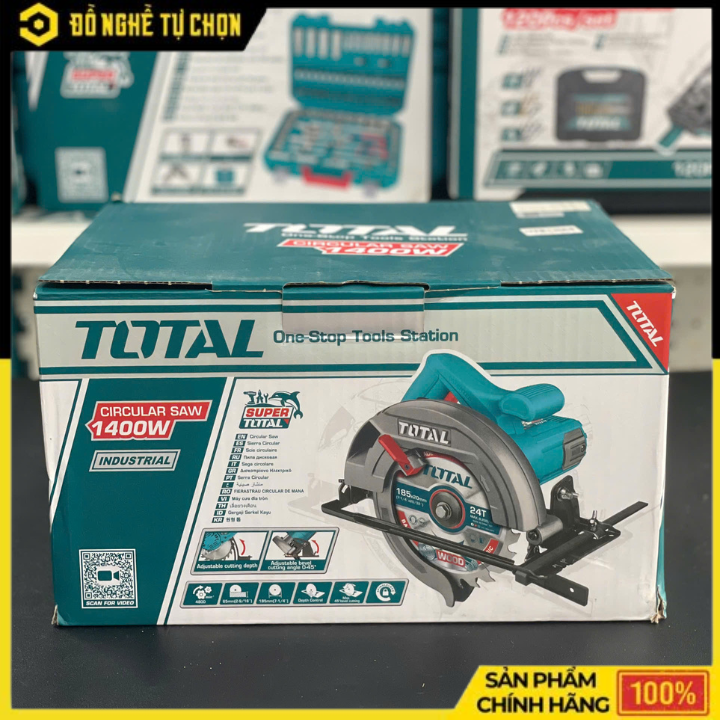 Máy cưa đĩa tròn Total hiệu Total TS11418526 công suất 1400W