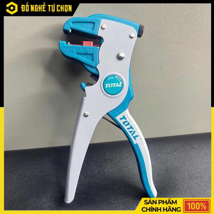 Kềm tuốt dây điện mỏ quạ hiệu Total THT15606
