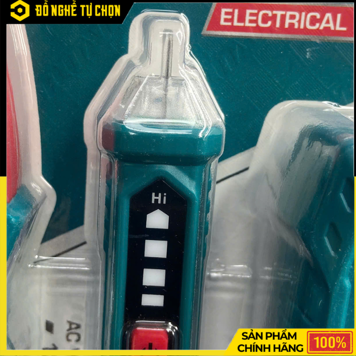 Bộ Dụng Cụ Đo Điện 3 Món TOTAL TMT43028 – Vạn Năng Kế + Kềm Đo Dòng + Bút Thử Điện – Chính Hãng Có VAT