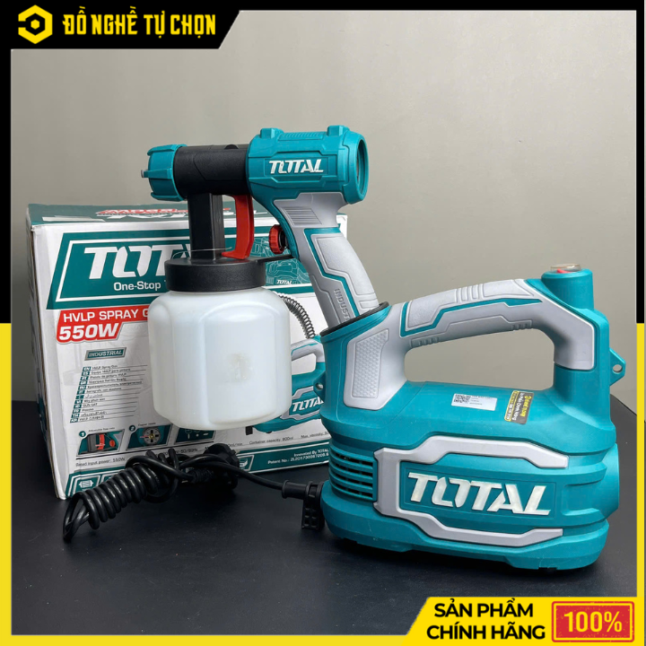 Máy Phun Sơn Total TT5006 500W – Phun Sơn Đều, Dễ Sử Dụng, Hàng Chính Hãng, Có VAT